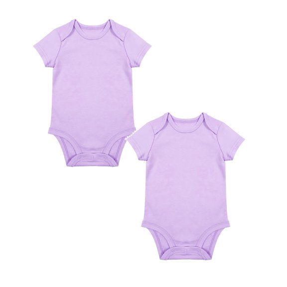 TBWNWG Baby Clothes Baby Short Sleeve Onesie Bodysuits,2-Pack