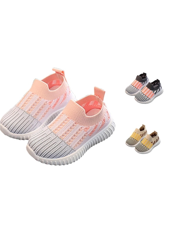 Baby Sneakers Breathable Walking Sock Shoes for Toddler Boys Girls Lightweight Sports Cover Footwear