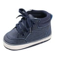thumbnail image 1 of TBWNWG Baby Sneakers Comfortable Children Toddler Shoes Spring Autumn Non Lace Up Sports Footwear for Boys and Girls Floor Activities,Size 6-12 Months, 1 of 6