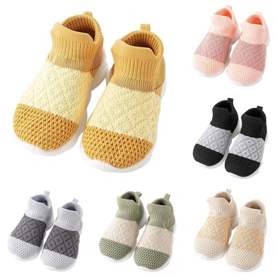 TBWNWG Baby Sneakers First Soft Sole Breathable Walking Shoes Boys Girls Daily Casual Wear Toddler Lightweight On Mesh Wide Toe Unisex