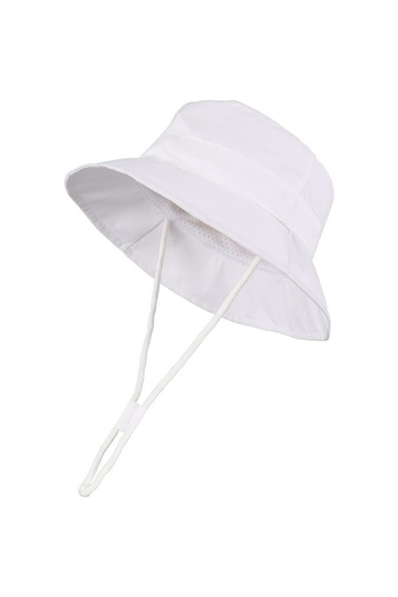 Baby Sun Hats 0-6 Months Breathable Sun Hat Cotton Foldable 50+ SPF Protective