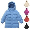 thumbnail image 1 of TBWNWG Boys Coat & Jacket Kids Long Hooded Coat Winter Warm Quilted Padded Outerwear Jackets for Boys and Girls, 1 of 4