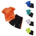 thumbnail image 1 of TBWNWG Boys Outfits&Set Kids Sports Shorts Sets for Play with Quick-Dry Tracksuit 2-Piece Basketball Performance Tank Top and Mesh Shorts, 1 of 3