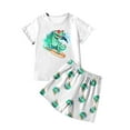 thumbnail image 1 of TBWNWG Boys' Pajama Sets,Boys Sleeve Top and Shorts,2 Piece Pajama Set,Sizes 9-10 Years, 1 of 9