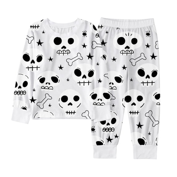 TBWNWG Boys Pjs Size 8,Boys Sleepwear Sets Comfortable Pajamas for Everyday Use Long Sleeve Top with Pants Active Homewear,Size 4-5 Years