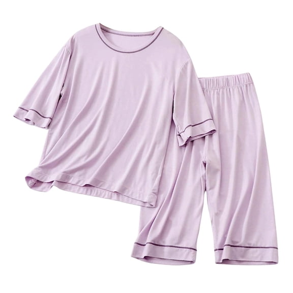 TBWNWG Boys Sleepwear Comfortable Fabric Pajama Set Short Sleeve Homewear Loungewear Kids Summer Outfit for Relaxation and Sleep,Size 15-16 Years