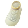 thumbnail image 1 of TBWNWG Breathable Sole Shoes for Toddlers Soft Rubber Slipper Anklet Socks Summer Footwear Comfortable Kids Baby,Sizes 31-36 Months, 1 of 4