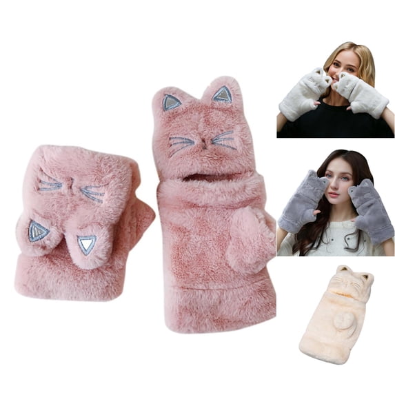 TBWNWG Children’s Winter With Wool Thickened Windproof Warm Cute Cartoon Students,One Size