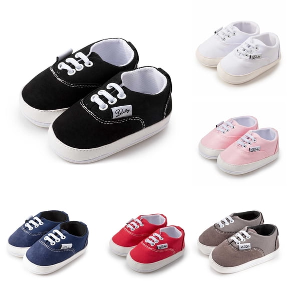 TBWNWG Classic Baby Sneakers Toddler Shoes for Learning To Walk Ideal for Soft Rubber Sole Indoor Outdoor Activities