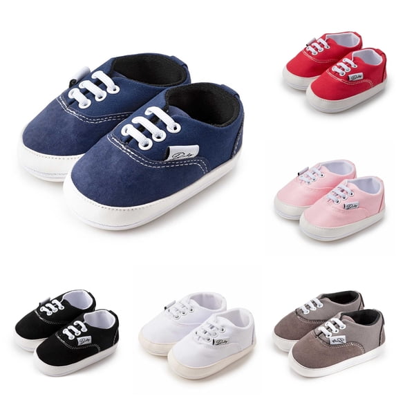 TBWNWG Classic Baby Sneakers Toddler Shoes for Learning To Walk Ideal for Soft Rubber Sole Indoor Outdoor Activities
