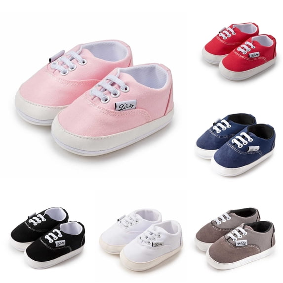 TBWNWG Classic Baby Sneakers Toddler Shoes for Learning To Walk Ideal for Soft Rubber Sole Indoor Outdoor Activities