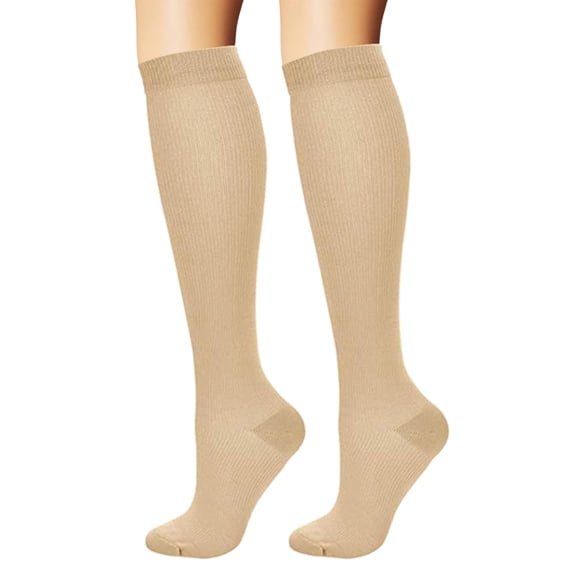 TBWNWG Compression Stockings for Sports and Fashion Enhanced Circulation Support Socks for Athletic Performance and Daily Comfort,Size L