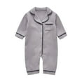 thumbnail image 1 of TBWNWG Girls Romper and Jumpsuit Baby Pajamas Button Up Footie Clothes for Comfortable Sleep and Play,Sizes 6-12 Months, 1 of 3
