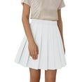 thumbnail image 1 of TBWNWG Girls Skirts Summer Fashion Pleated Slim Mini Casual Waist Tennis Skirt Comfortable Style for Active Girls,Sizes 13-14 Years, 1 of 6