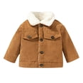 thumbnail image 1 of TBWNWG Girls Winter Coat and Jacket Thickened Lined Long Sleeve Outerwear for Toddlers Casual Outfit for Outdoor and School Activities for 18-24 Months, 1 of 5