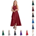 thumbnail image 1 of TBWNWG Girls formal Dress for Girls - Elegant Sleeveless Party Gown Suitable for Recitals Pageants Performances and Celebrations, 1 of 4