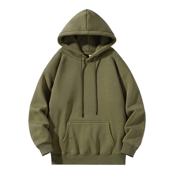 TBWNWG Hooded Sweatshirt,Men's Casual Solid Top Pull String Pocket Hoodie Shirt Top,Sizes 3XL