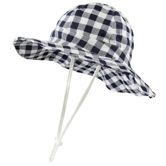 TBWNWG Sun Hat 0-3 Months With UPF 50+ Outdoor Adjustable Toddler Beach Hat With Wide Brim Bucket Hats
