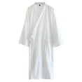 thumbnail image 1 of TBWNWG Japanese Kimono Robe for Men Jacquard Striped Lace Design Lightweight Loungewear for All Seasons Comfort,Size M, 1 of 6