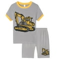 thumbnail image 1 of TBWNWG Kids Pajamas,Toddler Kids Baby Boys Cartoon Printed Cute Casual Shorts Outfits,Size 6-7 Years, 1 of 2