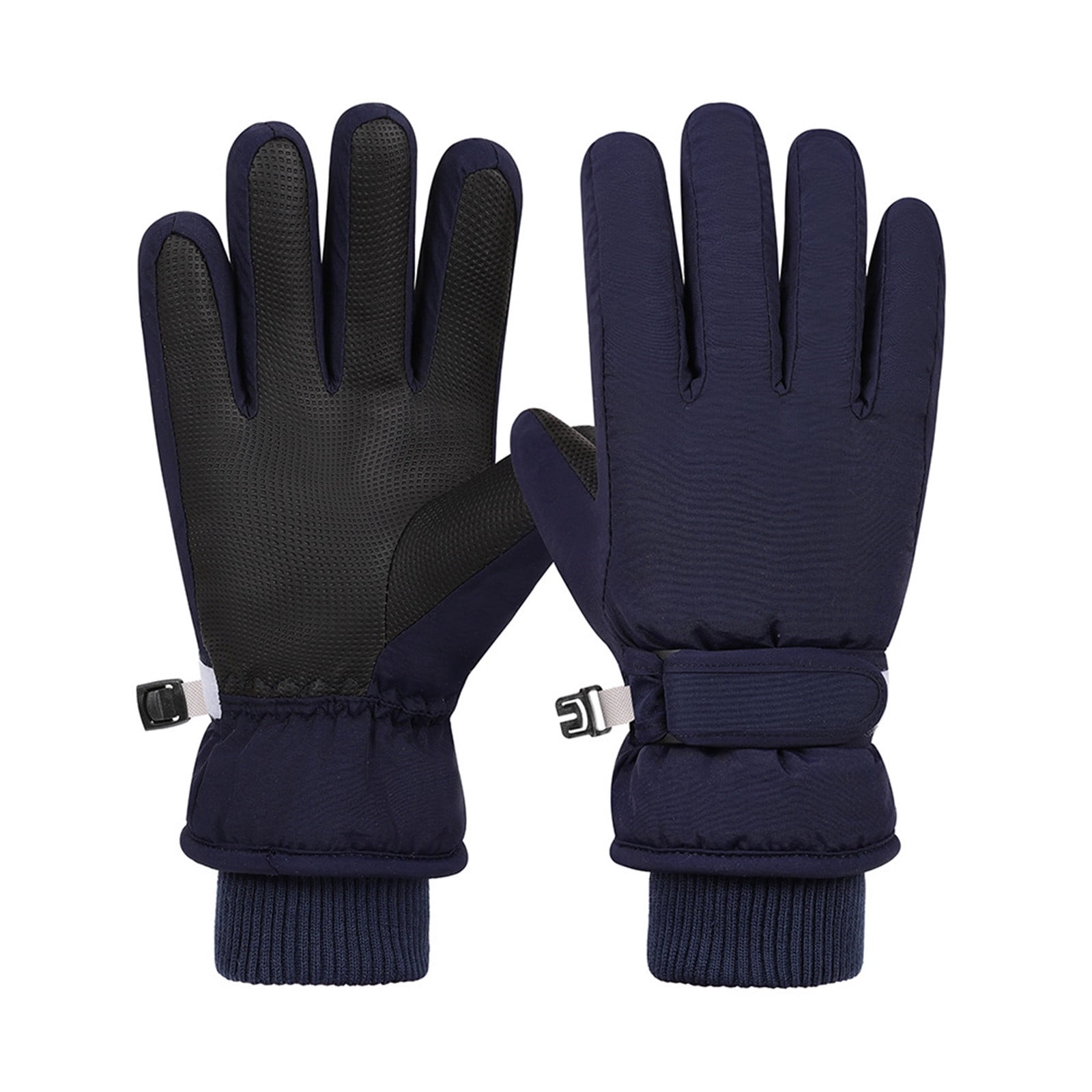 TBWNWG Kids Winter Ski Gloves Thermal Lined Snowboard Mittens for Children Boys Girls Cold Weather Outdoor Activities,Sizes 9-10 Years