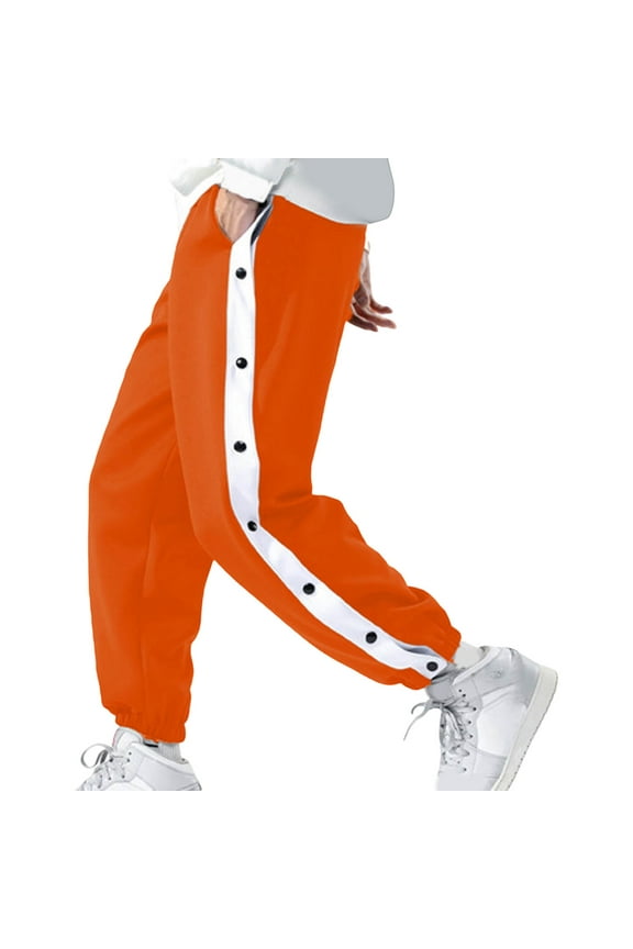 Men Tear Pants Basketball Casual Training Pant Warm Up Loose Casual Open Leg Sweatpants With Pockets,Size XL