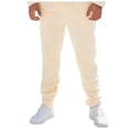 thumbnail image 1 of TBWNWG Men's Casual Pants Autumn Leisure Solid Trousers Comfortable Fashionable Attire for Everyday Wear,Size 2XL, 1 of 8