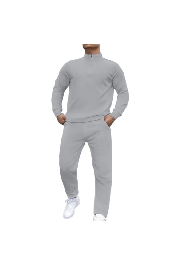 Men's Formal Suit Set Classic Tailored Fit Business Wedding Attire with Matching Pants,Sizes L