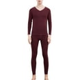 thumbnail image 1 of TBWNWG Men's Milk Silk Thermal Underwear Set Constant Temperature Seamless Comfort for Autumn Winter Seasons,Size 4XL, 1 of 6