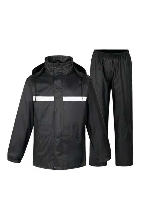 TBWNWG Men's Outdoor Breathable Rain Suit and Trousers Set for All Weather,Sizes 2XL