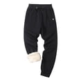 thumbnail image 1 of TBWNWG Men's Pants Lined Sweatpants Active Athletic Winter Warm Jogger Pants,Size XS, 1 of 6