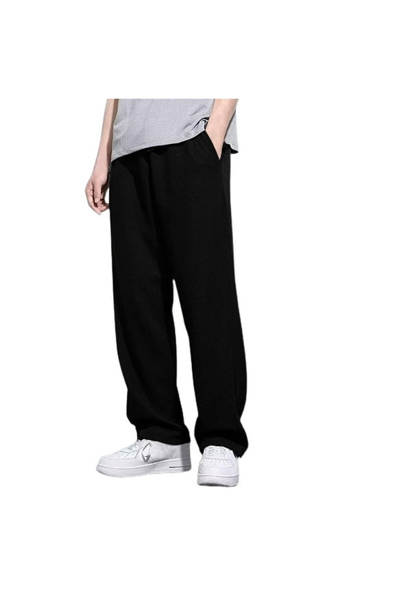 Men's Pants Pocket Mesh Loose Suitable For Casual Straight Bottom Drawstring Jogging Pants Running Exercise Training Basketball Pants,Sizes 3XL