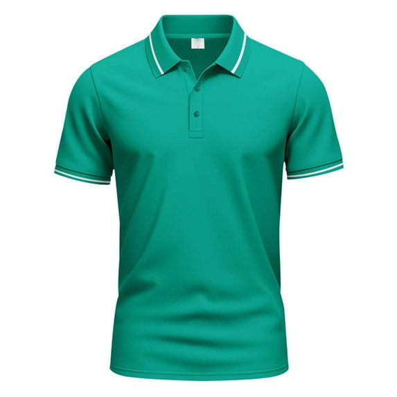 TBWNWG Men's Shirts Short Sleeve Solid Colour Shirt for Stylish and Comfortable Wear,Size L