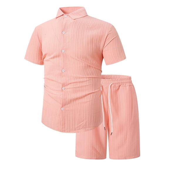 TBWNWG Men's Summer Casual Athletic Two Piece Set Comfortable Breathable Sportswear for,Size 2XL