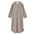 thumbnail image 1 of TBWNWG Men's Unisex Long Sleeve Nightdress Elegant Loungewear For Comfortable Sleep And Relaxation At Home,Sizes S, 1 of 3