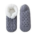 thumbnail image 1 of TBWNWG Soft Slipper Socks Thermal Winter Booties Cozy Indoor Outdoor Non- Sleep Footwear Warm Comfort,Size One Size, 1 of 3