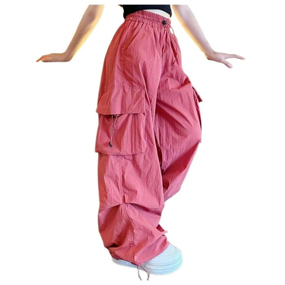 TBWNWG Sweatpants for Boys,Girls Drawstring Cargo Jogger Pants Streetwear,Sizes 9-10 Years