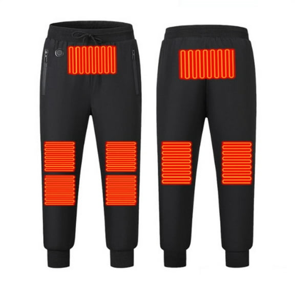 TBWNWG Thermal Heated Pants With Advanced Temperature Control For Winter Warmth Lined Sweatpants Comfortable Casual Trousers,Size 4XL