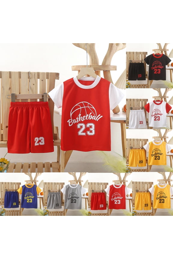 Toddler Boy Summer Clothes Kids Sports Shorts Sets Boys Tracksuit Quick Drying Set,Size 3-4 Years