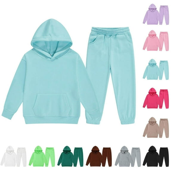 TBWNWG Toddler Boys Athletic Pants Long Sleeve Sweatshirt Tops and Tracksuit Pants,Size 3-4 Years
