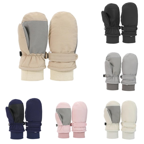 TBWNWG Toddler Mittens Winter Gloves for Kids Boys Girls Warm Skiing Outdoor Play Gear,Size 2-4 Years