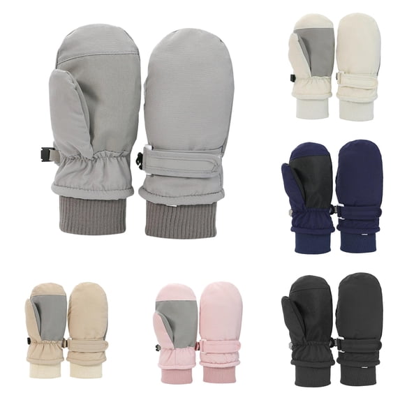 TBWNWG Toddler Mittens Winter Gloves for Kids Boys Girls Warm Skiing Outdoor Play Gear,Size 3-24 Months