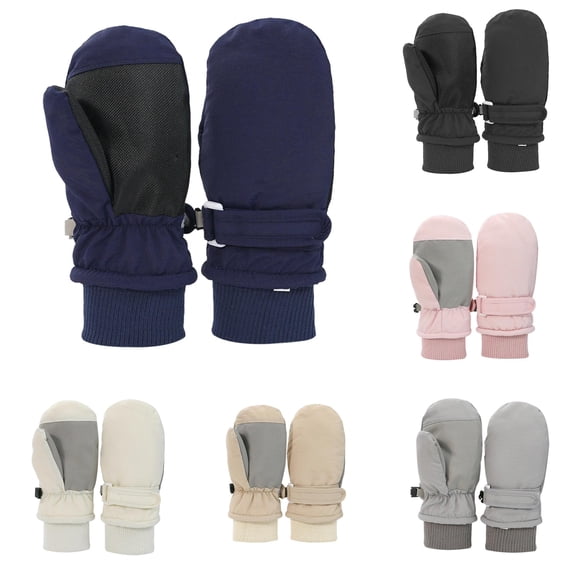 TBWNWG Toddler Mittens Winter Gloves for Kids Boys Girls Warm Skiing Outdoor Play Gear,Sizes 2-4 Years