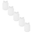 thumbnail image 1 of TBWNWG Toddler Undershirts Girls 4t Lightweight Summer Sleeveless Crewneck Casual Kids Shirt 5PCS,Size 7-8 Years, 1 of 5