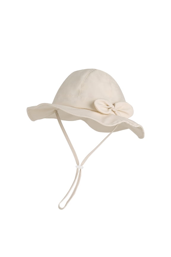 UPF 50+ Kids Sun Hat Adjustable Wide Brim Fisherman Cap for Toddlers Outdoor Summer Beach,Size One Size