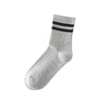 thumbnail image 1 of TBWNWG Unisex Colorful Striped Dress Socks Novelty Cool Tennis College Style for Men And Women,Sizes One Size, 1 of 2
