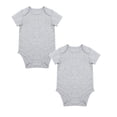 thumbnail image 1 of TBWNWG Unisex Clothes Unisex Baby Solid Baby Bodysuit,2PCS, 1 of 4