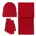 thumbnail image 1 of TBWNWG Winter Knitwear Set Soft Hat Scarf and Gloves Combo for Cold Weather,One Size, 1 of 4