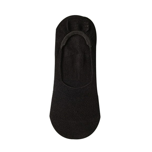 TBWNWG Women's Solid Lace Splice Ballerina Boat Socks Non- Sock Slippers for Comfort and Style,Size One Size