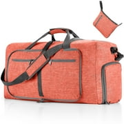 TBWYF 30" Travel Duffle Bag,115L Extra Large Duffel Bag Lightweight,Waterproof Duffel Bag for Men Women, Pink